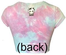 Load image into Gallery viewer, Moo&#39;s Cotton Candy Crop Top
